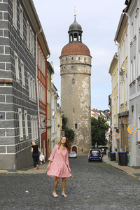 Exklusiver Fototermin mit Alexandra Kamp in Görlitz