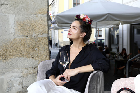 Exklusiver Fototermin mit Alexandra Kamp in Görlitz