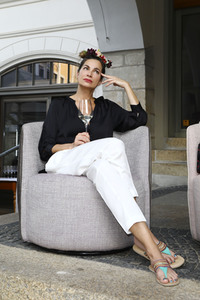 Exklusiver Fototermin mit Alexandra Kamp in Görlitz