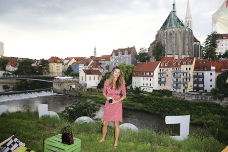 Exklusiver Fototermin mit Alexandra Kamp in Görlitz