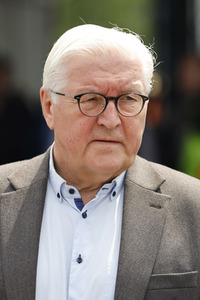 Frank-Walter Steinmeier und Armin Laschet besuchen Hochwassergebiet in Erftstadt