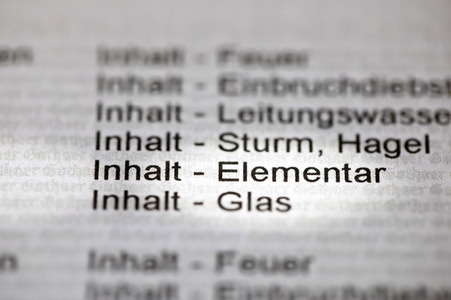 Symbolfoto Elementarversicherung