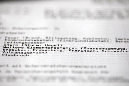 Symbolfoto Elementarversicherung