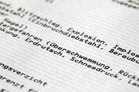 Symbolfoto Elementarversicherung