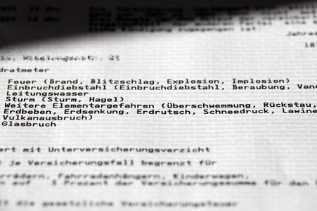 Symbolfoto Elementarversicherung
