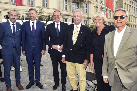 Festakt zur Eröffnung vom Humboldt Forum in Berlin