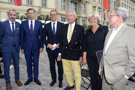 Festakt zur Eröffnung vom Humboldt Forum in Berlin