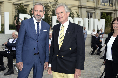 Festakt zur Eröffnung vom Humboldt Forum in Berlin