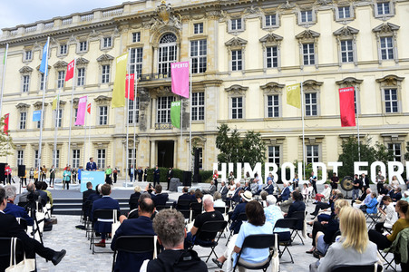 Festakt zur Eröffnung vom Humboldt Forum in Berlin