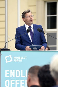 Festakt zur Eröffnung vom Humboldt Forum in Berlin