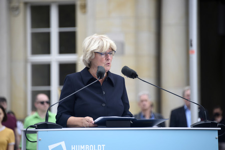 Festakt zur Eröffnung vom Humboldt Forum in Berlin
