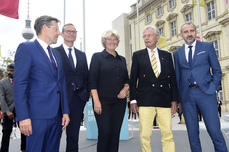 Festakt zur Eröffnung vom Humboldt Forum in Berlin