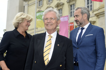 Festakt zur Eröffnung vom Humboldt Forum in Berlin