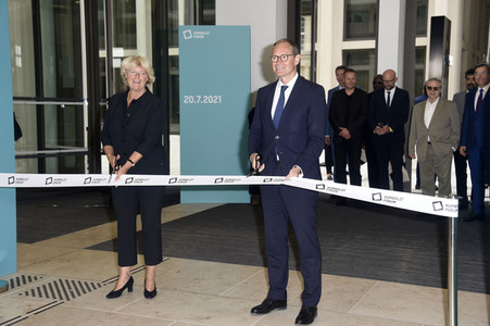 Festakt zur Eröffnung vom Humboldt Forum in Berlin