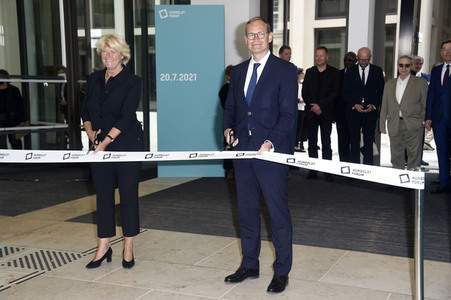 Festakt zur Eröffnung vom Humboldt Forum in Berlin