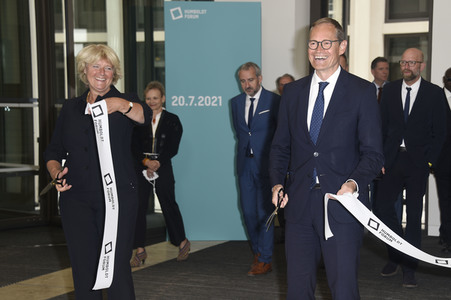 Festakt zur Eröffnung vom Humboldt Forum in Berlin
