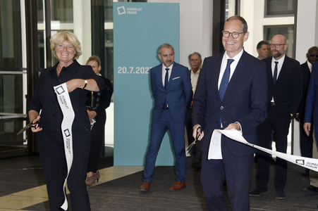 Festakt zur Eröffnung vom Humboldt Forum in Berlin