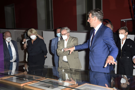 Festakt zur Eröffnung vom Humboldt Forum in Berlin