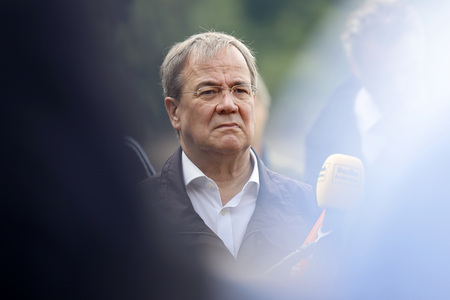 Armin Laschet und Horst Seehofer besuchen die Steinbachtalsperre