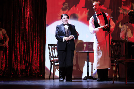 Fotoprobe 'Mord im Orientexpress' in Berlin