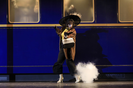 Fotoprobe 'Mord im Orientexpress' in Berlin