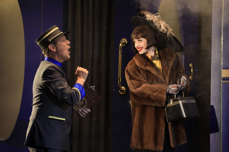 Fotoprobe 'Mord im Orientexpress' in Berlin