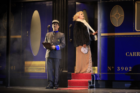 Fotoprobe 'Mord im Orientexpress' in Berlin