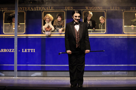 Fotoprobe 'Mord im Orientexpress' in Berlin