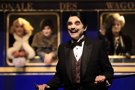 Fotoprobe 'Mord im Orientexpress' in Berlin