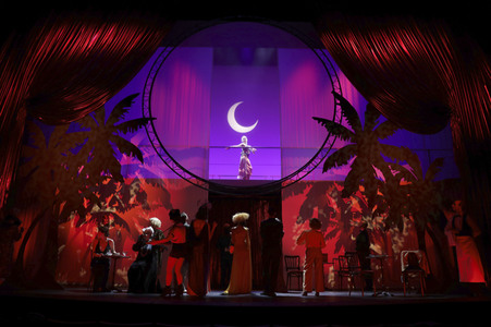 Fotoprobe 'Mord im Orientexpress' in Berlin