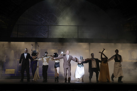 Fotoprobe 'Mord im Orientexpress' in Berlin