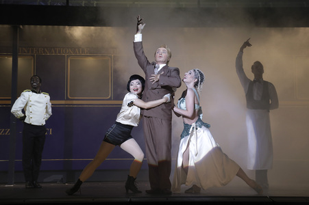 Fotoprobe 'Mord im Orientexpress' in Berlin