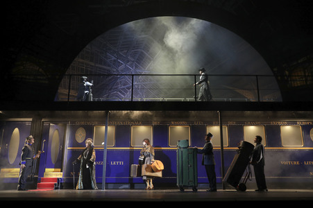 Fotoprobe 'Mord im Orientexpress' in Berlin