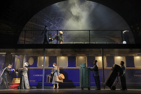 Fotoprobe 'Mord im Orientexpress' in Berlin