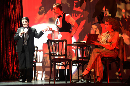 Fotoprobe 'Mord im Orientexpress' in Berlin