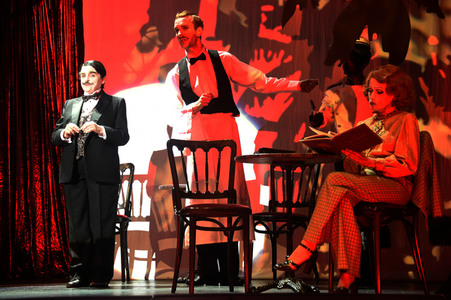 Fotoprobe 'Mord im Orientexpress' in Berlin