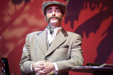 Fotoprobe 'Mord im Orientexpress' in Berlin