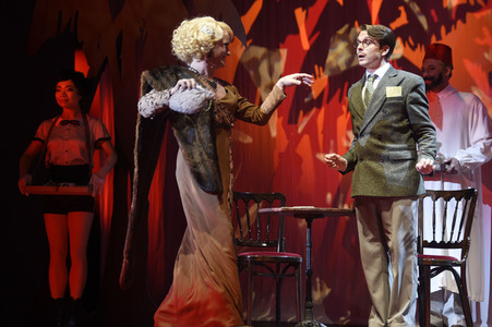 Fotoprobe 'Mord im Orientexpress' in Berlin