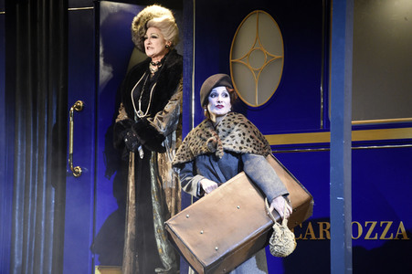 Fotoprobe 'Mord im Orientexpress' in Berlin