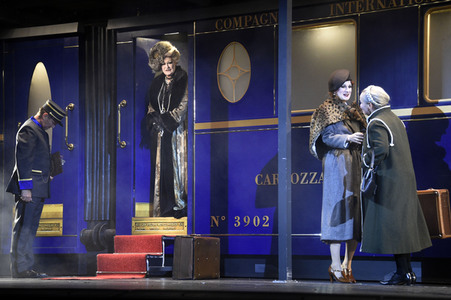 Fotoprobe 'Mord im Orientexpress' in Berlin