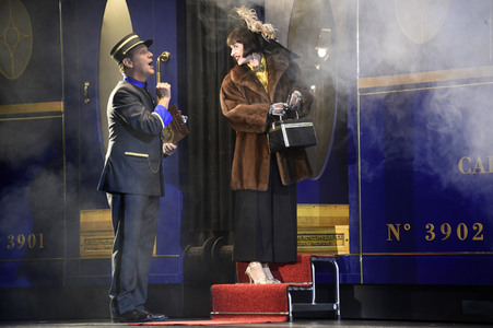 Fotoprobe 'Mord im Orientexpress' in Berlin