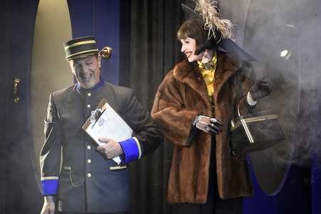 Fotoprobe 'Mord im Orientexpress' in Berlin