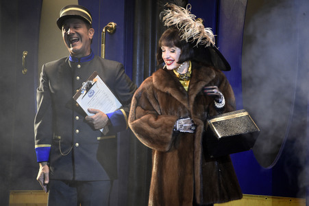 Fotoprobe 'Mord im Orientexpress' in Berlin