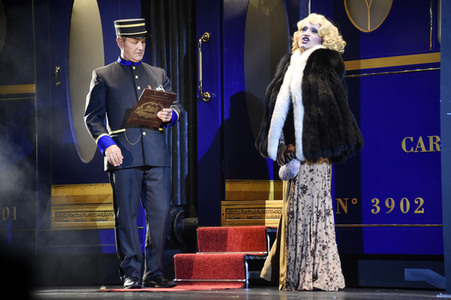 Fotoprobe 'Mord im Orientexpress' in Berlin