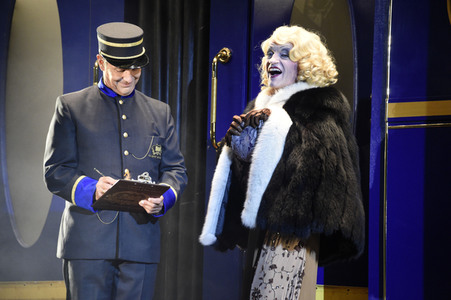 Fotoprobe 'Mord im Orientexpress' in Berlin