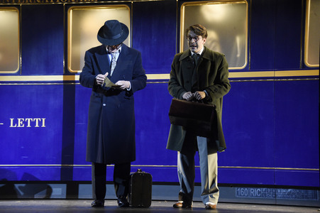 Fotoprobe 'Mord im Orientexpress' in Berlin