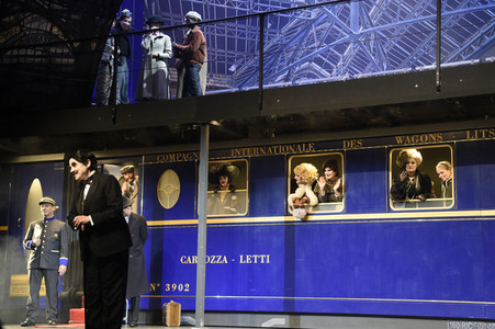 Fotoprobe 'Mord im Orientexpress' in Berlin