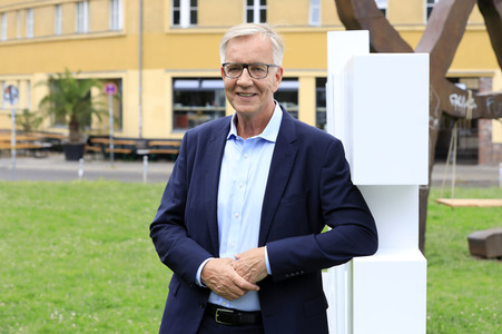 Pressetermin zur Plakatkampagne der Partei Die Linke zur Bundestagsswahl 2021 in Berlin