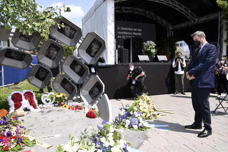 Gedenkakt anlässlich des 5. Jahrestags des OEZ-Attentats in München