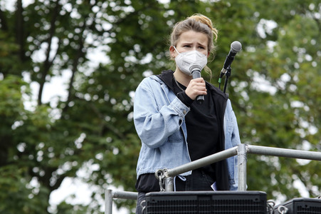 Fridays for Future Demonstration in Hamburg